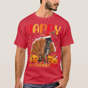 Funny Dog Lover Happy Belgian Malinois Dog HelloTh T-Shirt