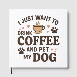 Funny Dog Lover Mug Dog Mum Dog Dad Guest Book