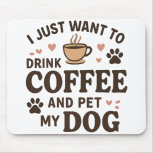 Funny Dog Lover Mug Dog Mum Dog Dad Mouse Pad