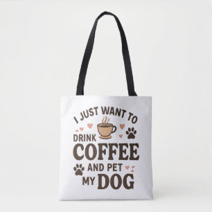 Funny Dog Lover Mug Dog Mum Dog Dad Tote Bag