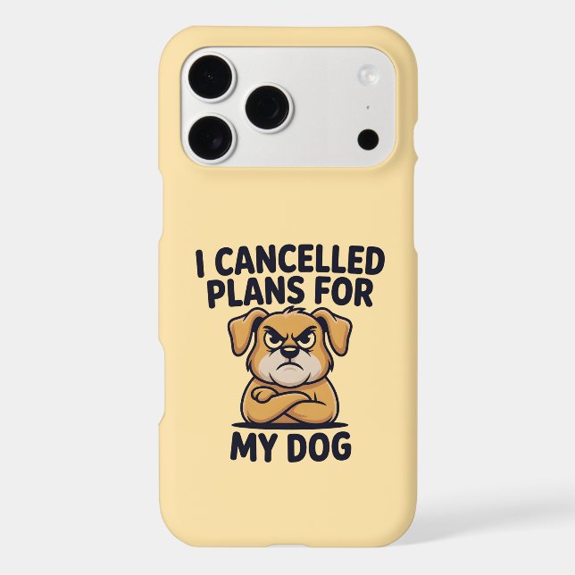 Funny Dog Lover Quote Cartoon Illustration (Back)
