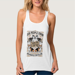 Funny Dog Lover Shirt with Vintage Puppy Debate De
