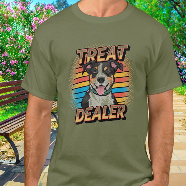 Funny Dog Lover Treat Dealer T-Shirt (Creator Uploaded)