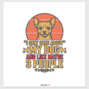 Funny Dog Lover Vintage Quote Vector Design_1