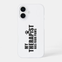 Funny Dog Mom Dad Gift! My Therapist Has Four Paws