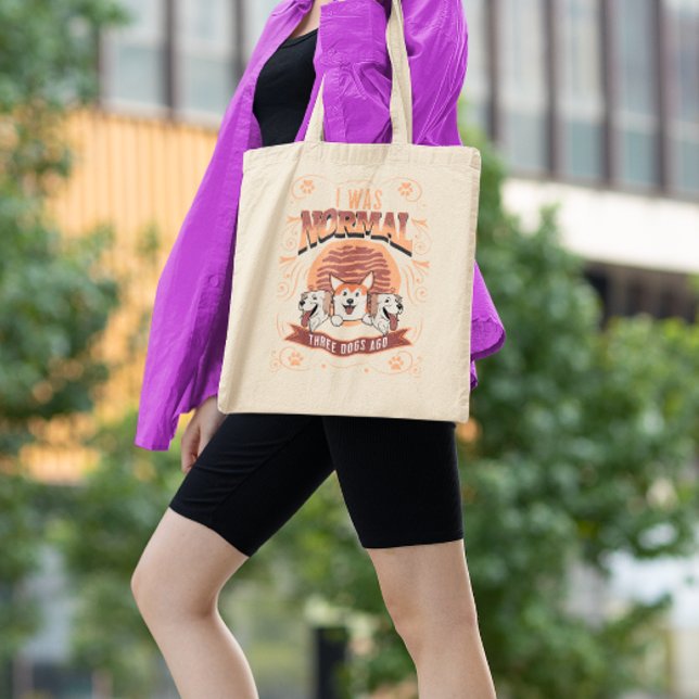 Funny Dog mom Dog dad cute gift canvas Tote Bag (Creator Uploaded)