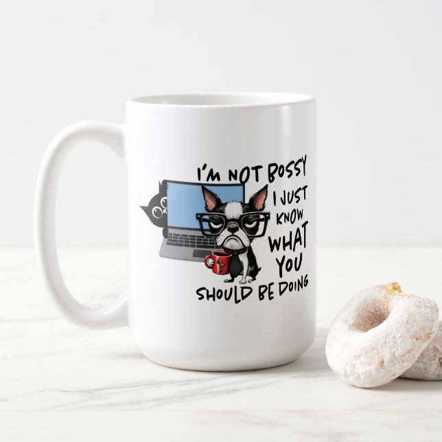 Funny Dog Mug (With Donut)