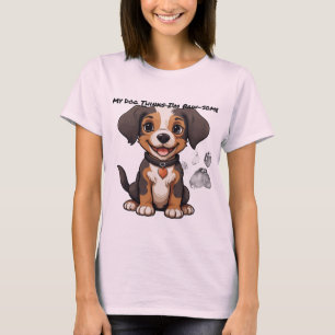 Funny Dog Mum T-Shirt Paw-some Gift for Pet Love