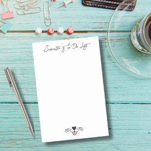 Funny Dog Mum To Do List Cute Desk Personalised Post-it Notes
