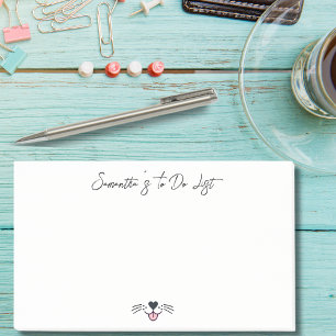 Funny Dog Mum To Do List Personalised Pet Animal  Post-it Notes