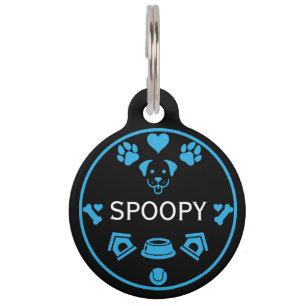 Funny Dog Name Pet Tag
