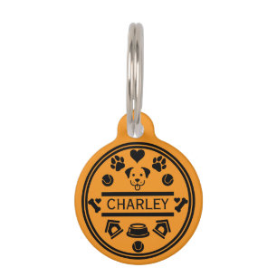 Funny Dog Name Pet Tag