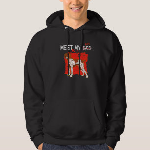 Funny Dog Owner Meet My Bff German Shorthaired Poi Hoodie