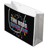 Funny Dog Owner "The Real Boss" Pitbull Design