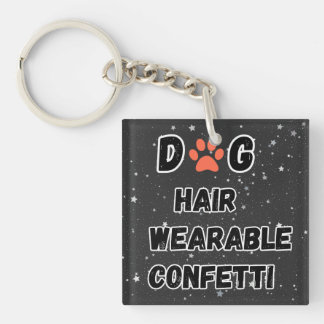 Funny Dog Parent Quote Dog Mum Dad Charm Key Ring