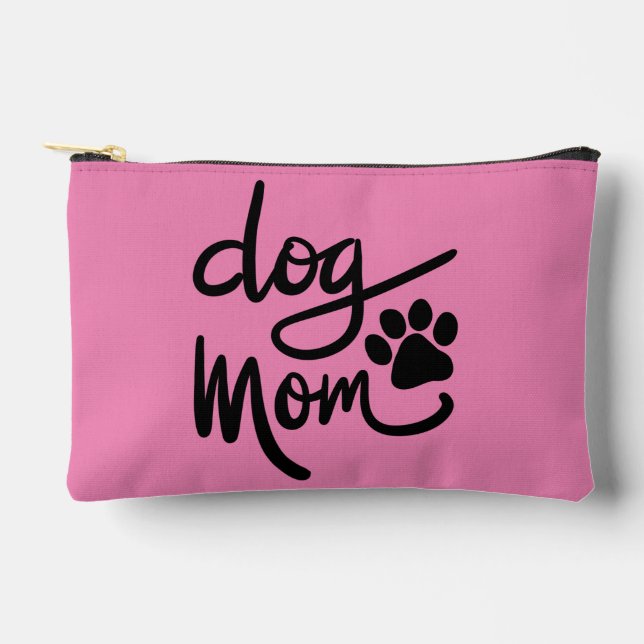 Funny Dog Paw Dog Mum Accessory Pouch (Front)