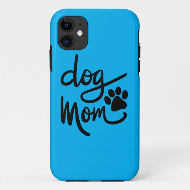 Funny Dog Paw Dog Mum Case-Mate iPhone Case (Back)