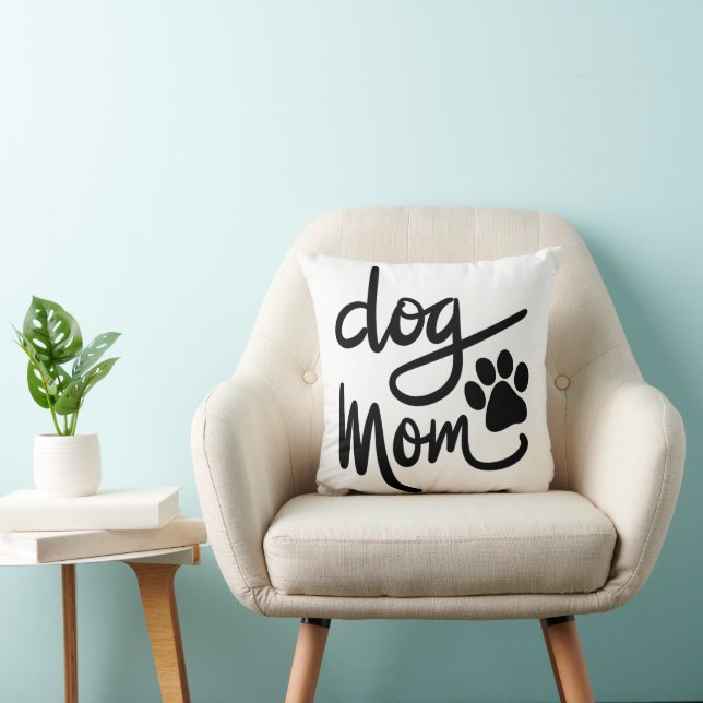 Funny Dog Paw Dog Mum Cushion (Chair)
