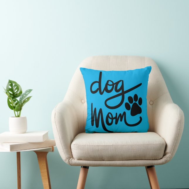 Funny Dog Paw Dog Mum Cushion (Chair)