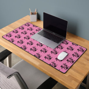 Funny Dog Paw Dog Mum Desk Mat