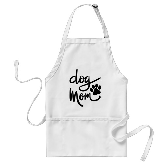Funny Dog Paw Dog Mum Standard Apron (Front)