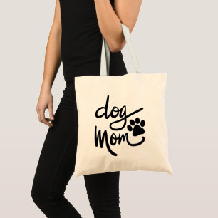 Funny Dog Paw Dog Mum Tote Bag