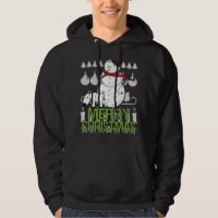 Funny Dog Peeing On Snowman Ugly Christmas Tacky X