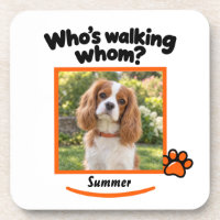 Funny Dog Photo and Name Who's Walking Whom