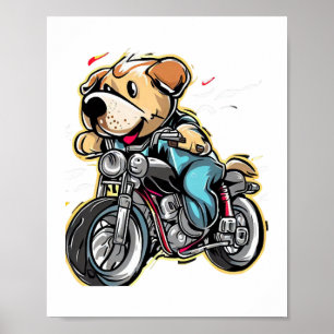 funny dog poster