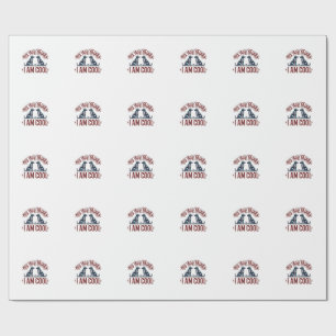 Funny Dog Quote Vintage Engraving T-Shirt Design_1 Wrapping Paper