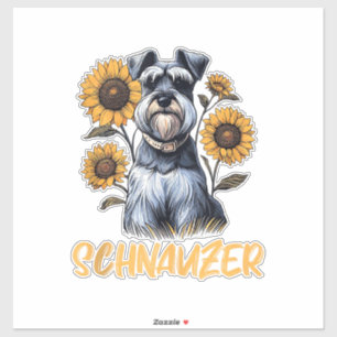 Funny Dog Schnauzer 