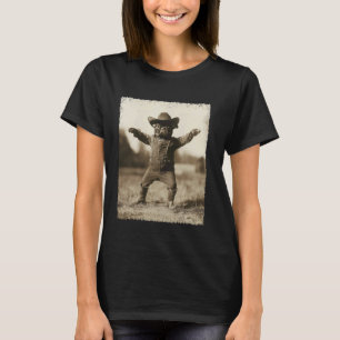 Funny Dog Silly Cowboy French Bulldog T-Shirt