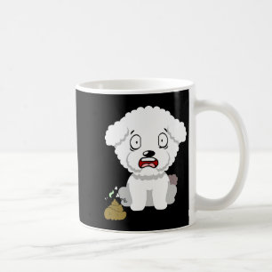 Funny Dog Smells Stinky O O Coffee Mug