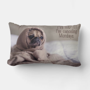 Funny Dog throw pillow