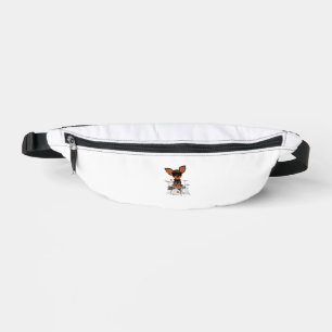 Funny Dog Wearing Sunglasses Playing Drums Drummer Bum Bags