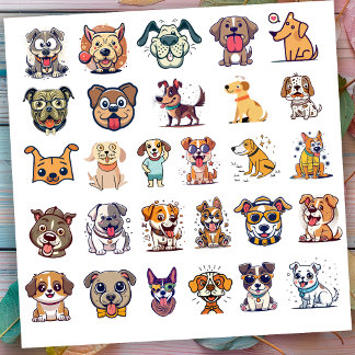Funny Dogs Set 1