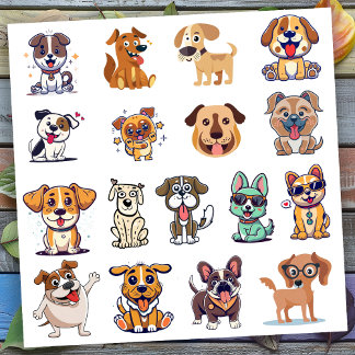 Funny Dogs Set 2