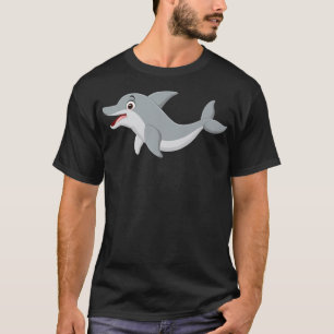 Funny Dolphin Pig Whale Floats Sea Mammal Clown Pr T-Shirt