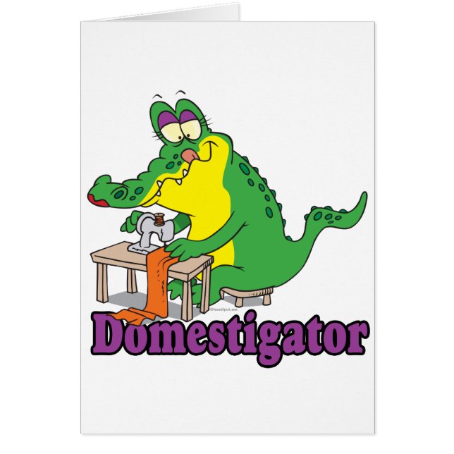funny domesticated alligator gator (Front)