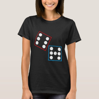 Funny Domino Six Seven Meme 67 Dominos Math Lover T-Shirt