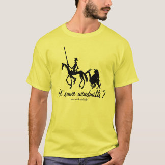 Funny Don Quixote graphic drawing art t-shirt