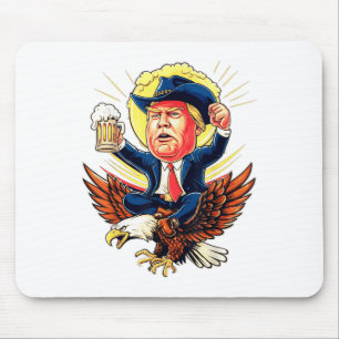 Funny Donald Trump 2024 Take America Back Election Mouse Pad