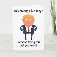 Funny Donald Trump Fake News Birthday