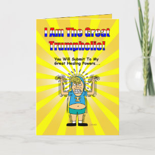 Funny Donald Trump Get Well Card #2