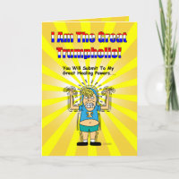 Funny Donald Trump Get Well Card #3
