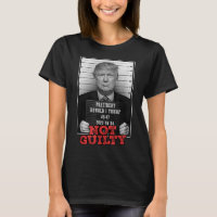 Funny Donald Trump Not Guilty Mug Shot, Free