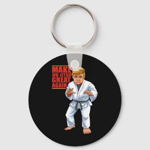 Funny Donald Trump Republican - Jiu-jitsu And Bjj Key Ring