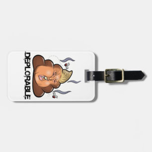 Funny Donald Trump - Trumpy-Poo Poo Emoji Icon Luggage Tag