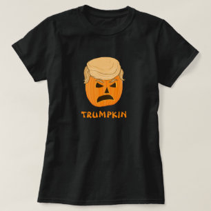 Funny Donald Trumpkin Pumpkin Jack-o-lantern T-Shirt