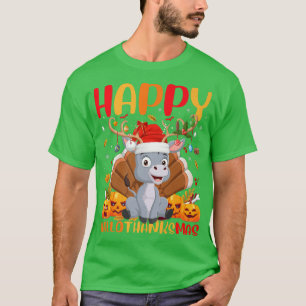 Funny Donkey Animal Lover Happy Donkey HelloThanks T-Shirt